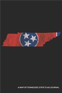 A Map of Tennessee State Flag Journal