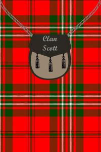 Clan Scott Tartan Journal/Notebook