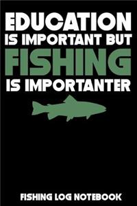 Education Is Important But Fishing Is Importanter