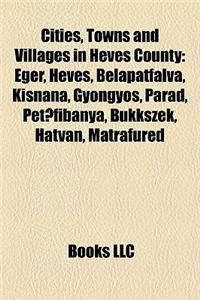 Cities, Towns and Villages in Heves County