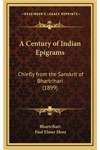 A Century of Indian Epigrams