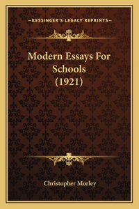 Modern Essays for Schools (1921)