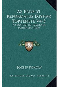 Az Erdelyi Reformatus Egyhaz Tortenete V4-5