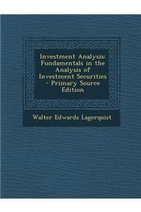 Investment Analysis