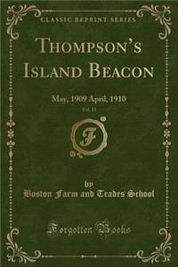 Thompson's Island Beacon, Vol. 13