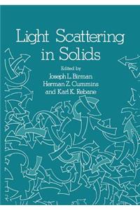 Light Scattering in Solids