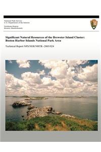 Significant Natural Resources of the Brewster Island Cluster