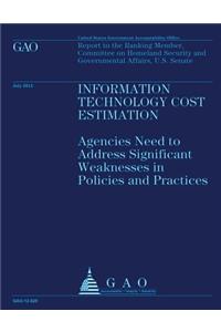 Information Technology Cost Estimation