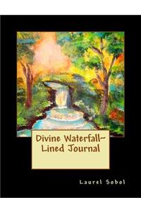 Divine Waterfall Lined Journal