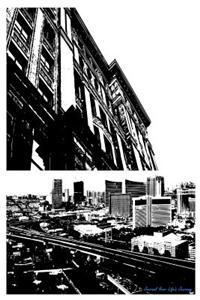 Journal Your Life's Journey: Urban City Graphic, Lined Journal, 6 X 9, 100 Pages