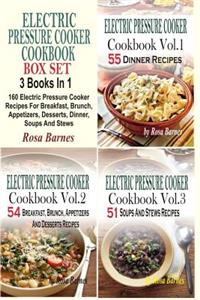 Electric Pressure Cooker Cookbook Box Set