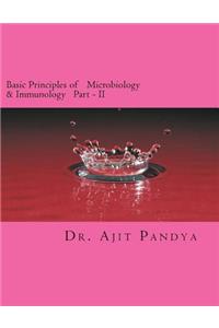 Basic Principles of Microbiology & Immunology Part - II