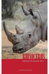 Rhinoceros Weekly Planner 2017