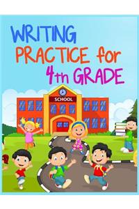 Writing Practice For 4th Grade