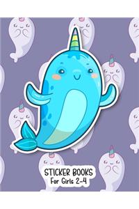 Sticker Books For Girls 2-4