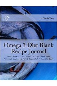 Omega 3 Diet Blank Recipe Journal
