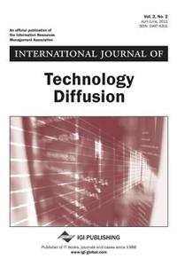 International Journal of Technology Diffusion (Vol. 2, No. 2)