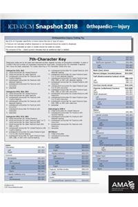 ICD-10-CM 2018 Snapshot Coding Cards: Orthopaedics?Injury