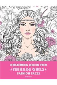 Coloring Book For Teenage Girls