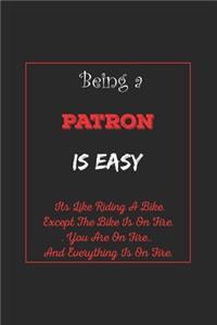 Being A Patron Is Easy