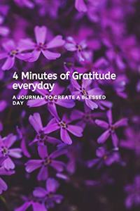 4 Minutes of Gratitude everyday