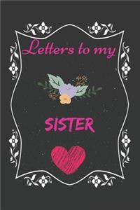 Letters To My sister, Memory Book for sister