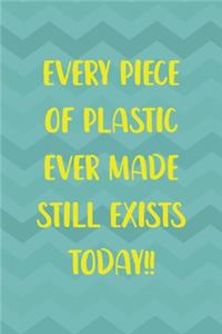 Every Piece Of Plastic Ever Made Still Exists Today!!