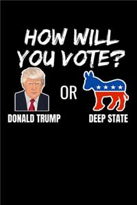 How Will You Vote? Donald Trump or Deep State