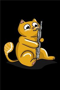 Cat Playing Bassoon