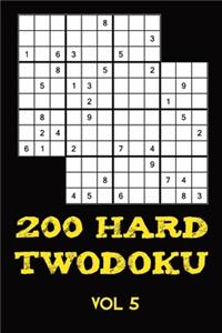 200 Hard Twodoku Vol 5