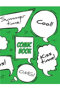 Draw Your Own Comics/Blank Comic Journal - 24 Pages of Fun Comic - A Large 8.5