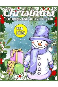 Christmas Coloring and Activity Book for Kids