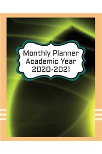 Monthly Planner Academic Year 2020-2021