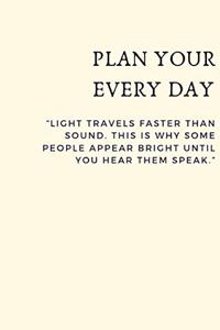 Plan Your Every Day