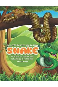 Step-by-Step Way to Draw Snake