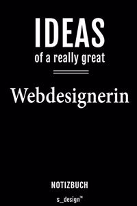 Notizbuch für Webdesigner / Webdesignerin
