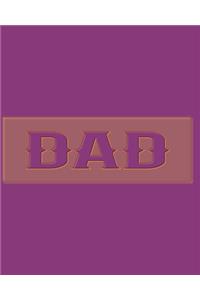 Dad Is The Best Gift Notebook Journal Diary College Ruled