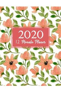 12 Monate Planer 2020