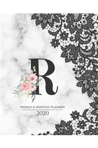 Weekly & Monthly Planner 2020 R