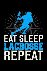 Eat Sleep Lacrosse Repeat