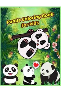Panda Coloring Book For Kids