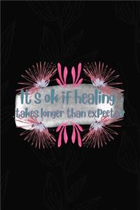 It's Ok If Healing Takes Longer Than Expected