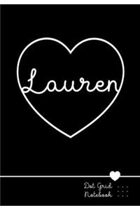 Lauren Dot Grid Notebook