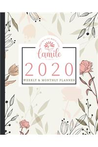 2020 Planner Weekly & Monthly Planner - Creating A Life Worth Living Camile Planners