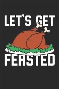 Feasted Thanksgiving Notebook - Thanksgiving Journal - Feasted Thanksgiving Diary