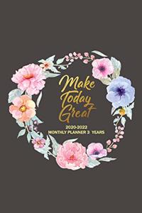 Monthly Planner 3 Years