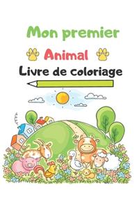 Mon premier livre de coloriage animal