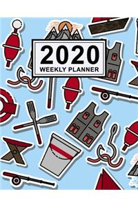 Fishing Weekly Planner 2020
