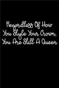 Regardless Of How You Style Your Crown, You Are Still A Queen