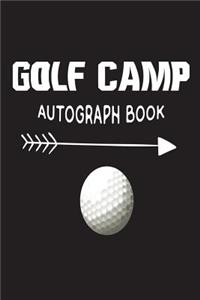 Golf Camp Autograph Book